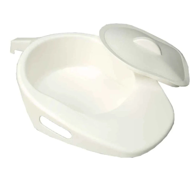 Bed Pan Fracture with White Lid