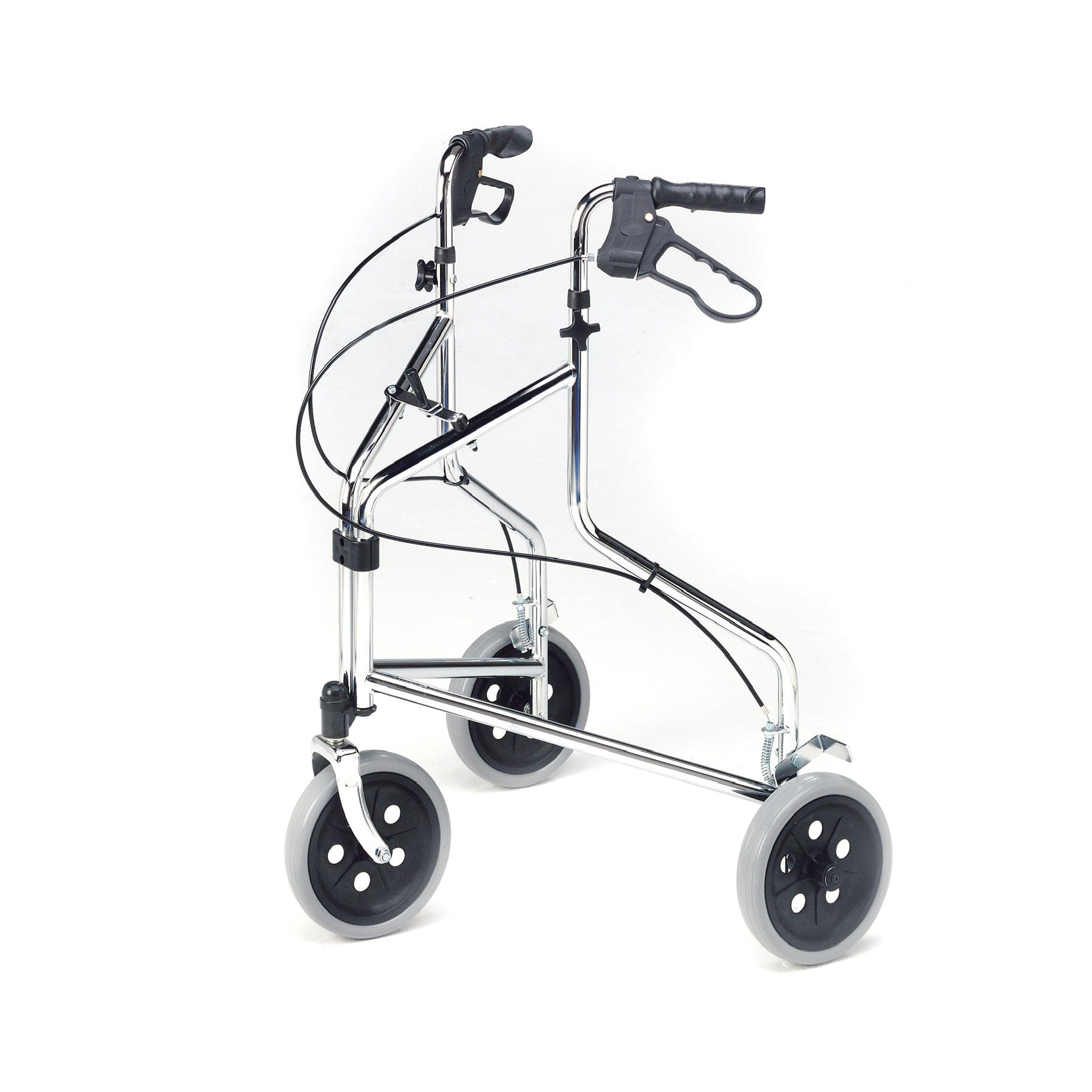 Roma Medical Tri-Wheel Walker with Loop Brakes – Capable Direct