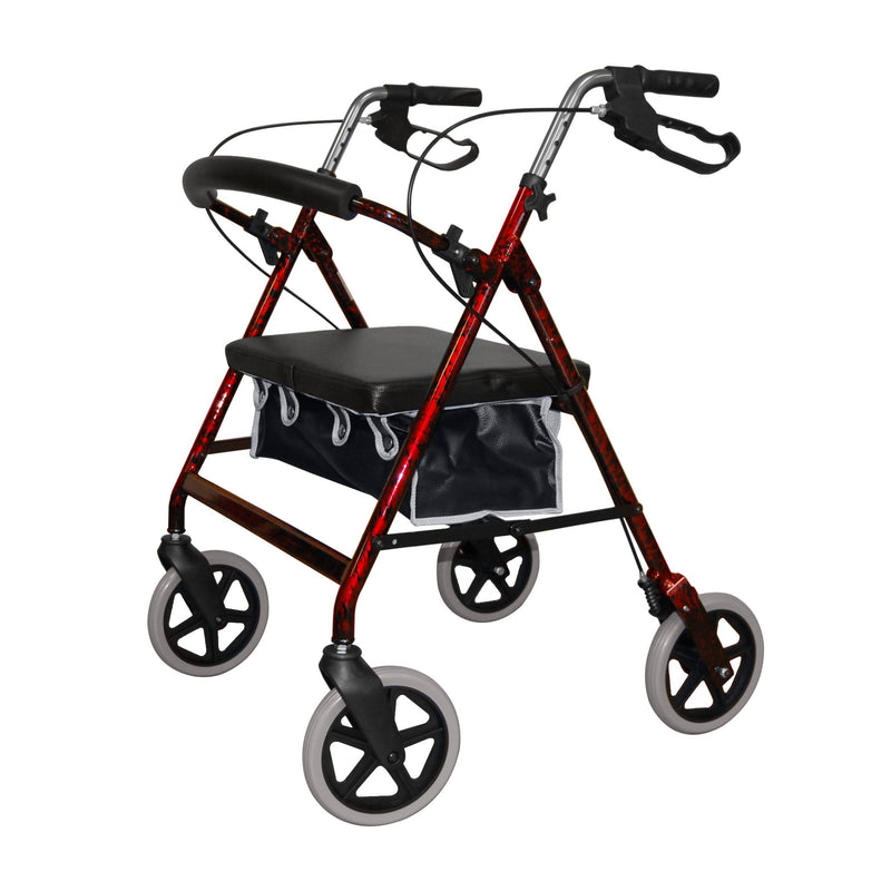 Roma Medical Heavy Duty 4 Wheel Walker image 1