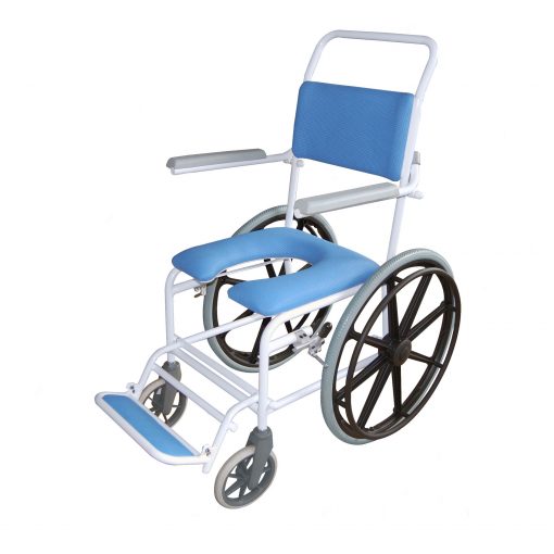 Roma Medical Windsor Front Gap Self-Propelled Shower Chair image 1