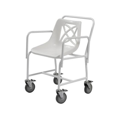 Roma Medical Mobile Shower Chair with Detachable Arms  image 1